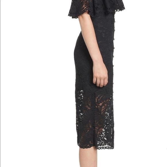 Keepsake the Label Off the Shoulder Lace Dress - Picture 7 of 9